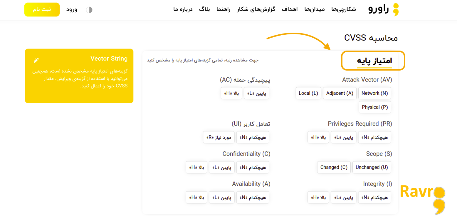 امتیاز پایه